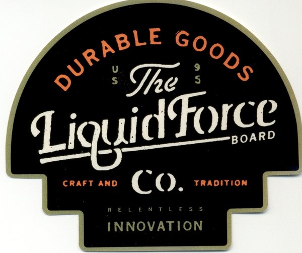 Liquid Force - Durable Goods Sticke 15x13 cm