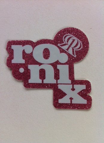 Ronix - Sticker Girl´s Glitter pink ca. 5 x 5 cm