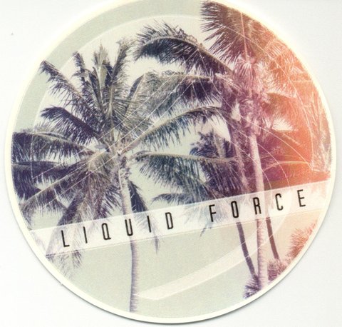 Liquid Force - Islands Sticker 12 cm
